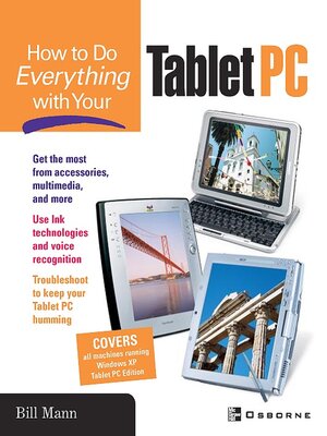 cover image of How to Do Everything with Your Tablet PC